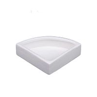 Керамическая кормушка трехугольная L/ Ceramic feed bowl Triangle L