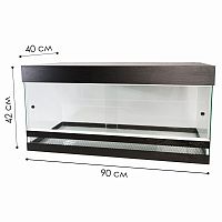 Террариум для рептилий Тропик черный 150 л