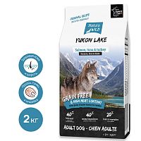 Беззерновой корм для взрослых собак всех пород с лососем, тунцом и индейкой Yukon Lake, 2 кг
