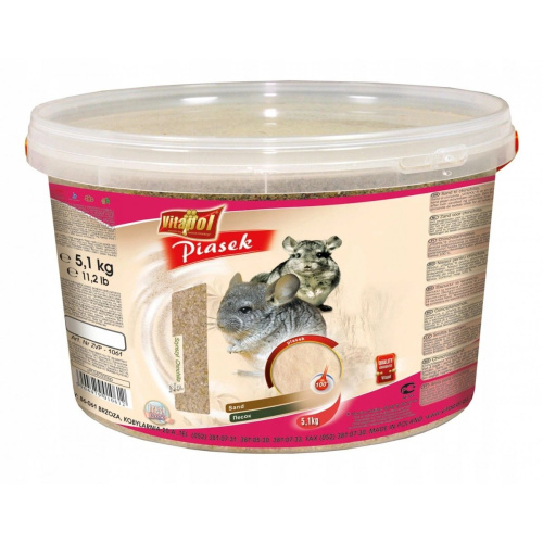Песок Vitapol Piasek для шиншилл, 5,1 кг.