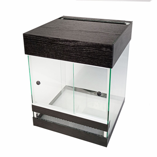 Террариум для рептилий Тропик черный 30 л фото 3