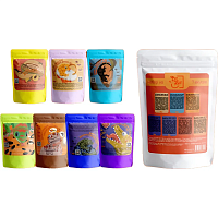 Набор диет для гекконов 7 упаковок х 20 гр