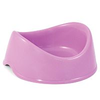 Миска пластиковая "Бисквит", 0,4л, сиреневая