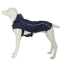 Попона со светоотражающей полоской OUTDOOR Navy XL, размер 40см, Triol