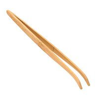 Пинцет для террариума NomoyPet из бамбука, изогнутый, 28 см
