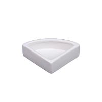 Керамическая кормушка трехугольная M/ Ceramic feed bowl Triangle M