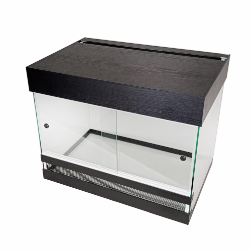 Террариум для рептилий Тропик черный 60 л фото 3