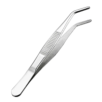 Пинцет для рептилий/ Reptile Stainless steel Tweezers (Bending)