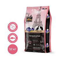 Корм для взрослых привередлевых кошек с лососем и курицей Adult Gourmand, 12 кг