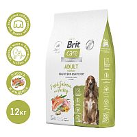 Сухой корм для здоровой кожи и шерсти взрослых собак средних пород с лососем и индейкой Dog Adult M Healthy Skin&Shiny Coat, 12 кг