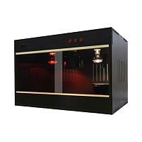 Террариум из ПВХ черный 60*40*40см