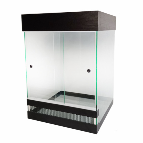 Террариум вертикальный для хамелеона черный 60 л фото 3