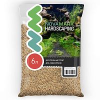 Грунт для аквариума NOVAMARK HARDSCAPING Светлый песок 2,0-5,0 мм (River Light), 6л