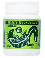 Кальций для рептилий с Д3 80 гр
