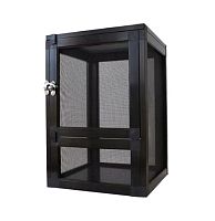 Террариум сетчатый, черный XS 20*20*30см