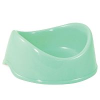 Миска пластиковая "Бисквит", 0,25л, бирюзовая