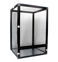 Террариум сетчатый, черный M 42*42*66см