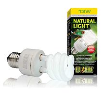 Лампа полный спектр Reptile Natural Light former UVB2.0 Compact, 13 W PT2190