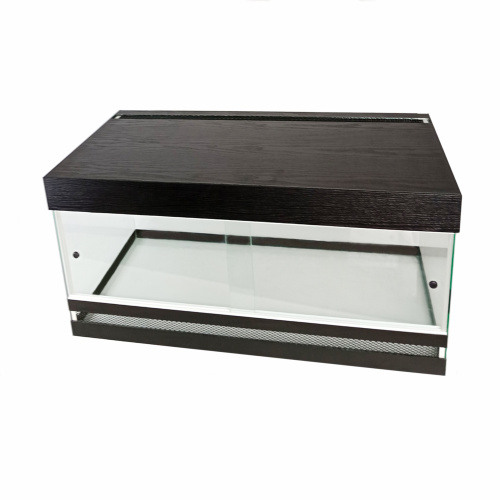 Террариум для рептилий Тропик черный 120 л фото 2